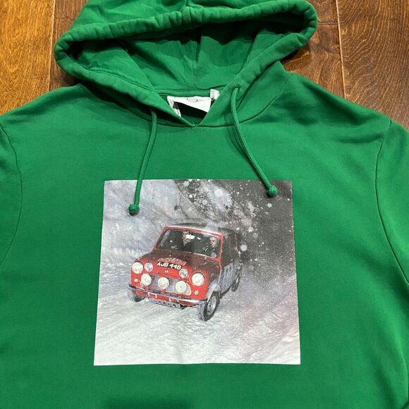 BMW Mini Cooper Limited Edition Richard Klein Green Archive Hoodie Men's Large - Picture 2 of 9